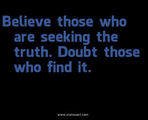 download now Its about Seeking The Truth Believe Picture