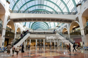 Mall of the Emirates interior Dubai United Arab Emirates Stock