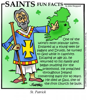 Saints Fun Facts for St. Patrick