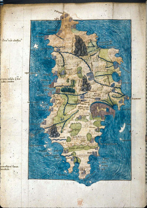 Maps of Crete from 1296 1528 AD