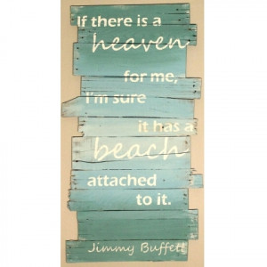 Jimmy Buffett beach quote sign