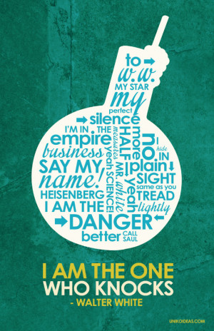 Breaking Bad Breaking Bad Inspired Quote Poster