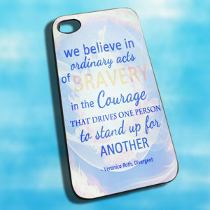 Description: Divergent Dauntless Quotes Case Cover iPhone 4/4s by ...
