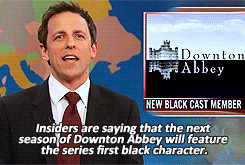Downton Abbey saturday night live snl weekend update seth meyers