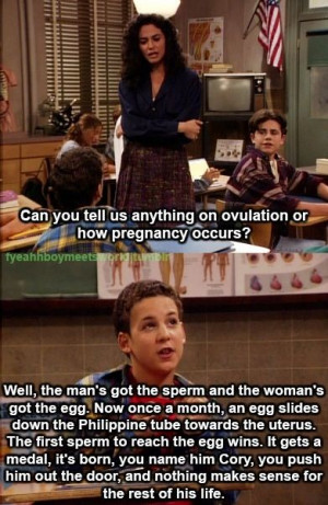 Boy meets world funny quotes!