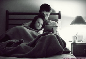 night, cuddle, blanket, ipad, apple