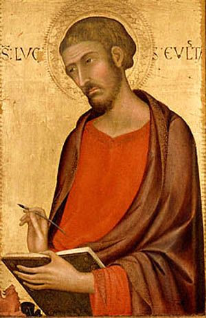 gospel of st luke art and quotes | ... St. Luke, the physician and ...