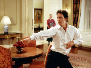 ... the British prime minister in 'Love Actually.' (Photo: PETER MOUNTAIN