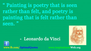 Inspirational Quotes By Leonardo Da Vinci