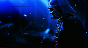Darth Vader Mourns Wallpaper by TrueInnovator159