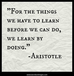 Famous aristotle quotes