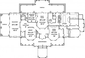 Estate Floor Plan