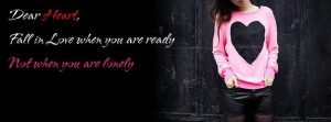 Lonely Girl Quotes Facebook Cover Facebook Covers