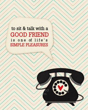 Life's Simple Pleasures - Sit and Talk - Friendship Digital Art Print ...