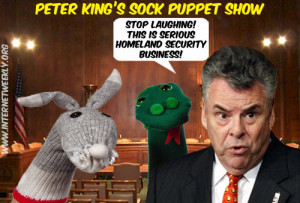 Peter King Sock Puppet Show