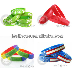 Basketball silicone superman bracelet with sayings Christian wristband