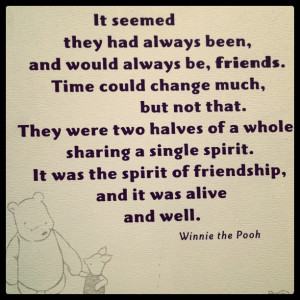 Pooh Friend Quotes. QuotesGram