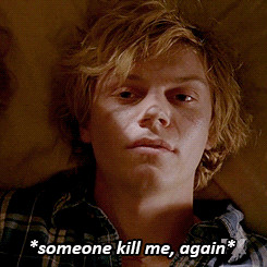 ... spoilers American Horror Story: Coven Kyle Spencer misty day poor kyle