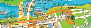 St. Augustine Trolley Map