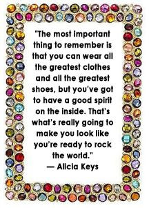 Fashion Quote from Alicia Keys