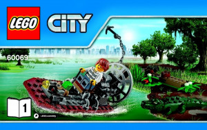 lego city police swamp