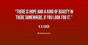 There Is Hope Quotes