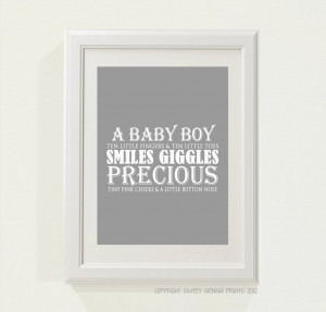 etsy.comNursery Wall quote