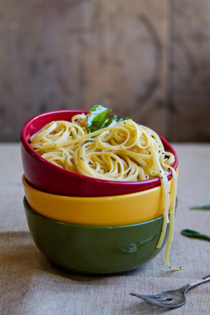Ghee and Curry Leaf Pasta Recipe