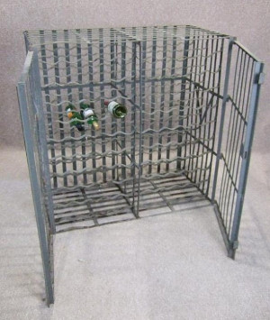 Wrought Iron Wine Rack