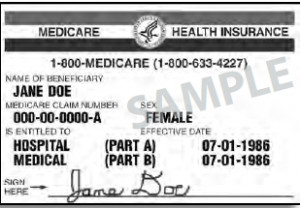 Publication 11036 28 Pages Sample Medicare Card
