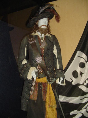 Captain Barbossa's costume from Pirates of the Caribbean: The Curse of ...