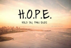 turn your life around fragile hope pain end by hope