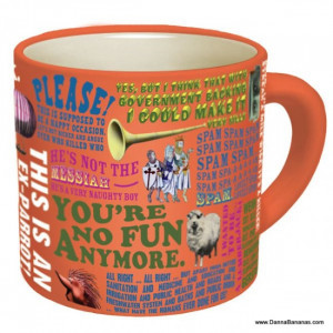 The Monty Python Quotes Mug Picture