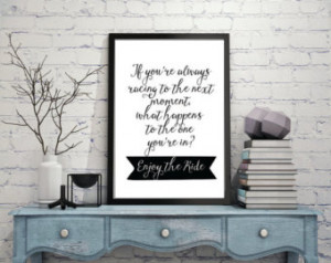 ... Inspirational Quote Digital Art Wall Decor Typography 4x6, 5x7 and