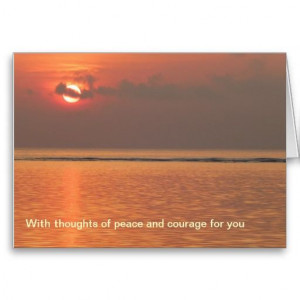 Uplifting sympathy card available from GriefandSympathy.com