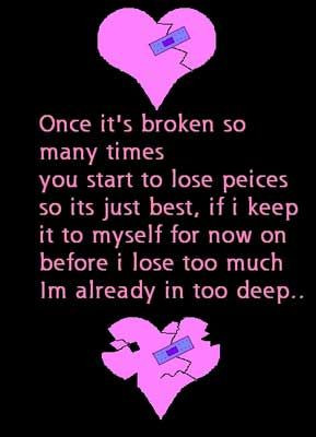 ... Quotes, My Life, Broken Piece, So True, Heart Broken, Broken Heart