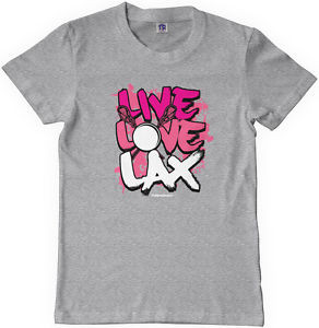 ... Girls-Live-Love-Lax-Youth-T-Shirt-Lacrosse-Player-Slogan-Saying-Quote