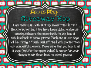 For the next week {Aug 1-5}, you can enter to win some INSPIRING bash ...