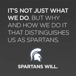 Michigan State University Spartans Will
