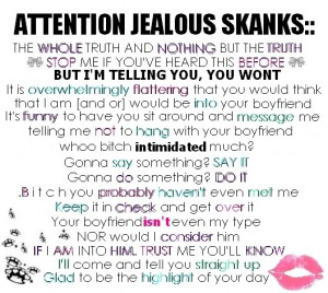 image caption: Quotes about jealous girls xanga. xanga quotes about ...
