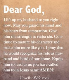 Prayer Of The Day - Praying For My Husband