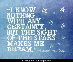 Quotes by van gogh