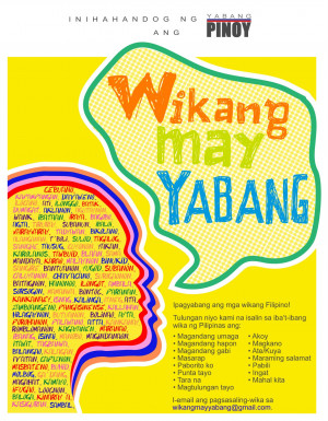 ... it aims to promote the pride of filipino by educating pinoy s in