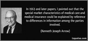 More Kenneth Joseph Arrow Quotes