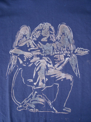 Widespread Panic Mikey with Angel Wings Bleached Men's or Women's ...