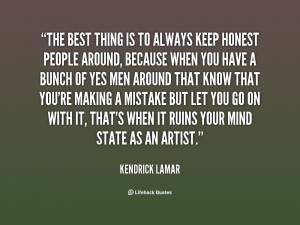 Kendrick Lamar Quotes About Life