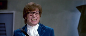 Mike Myers, who portrays Austin Powers/Dr. Evil , in 