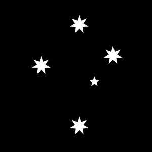... is inspired from the southern cross or crux constellation this clip
