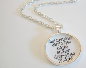 ... Pendant Necklace Music Song Romantic Love Inspirational Quote Poem