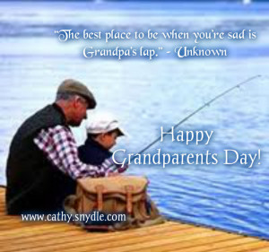 ... To Be When You’re Sad Is Grandpa’s Lap - Happy Grandparents Day